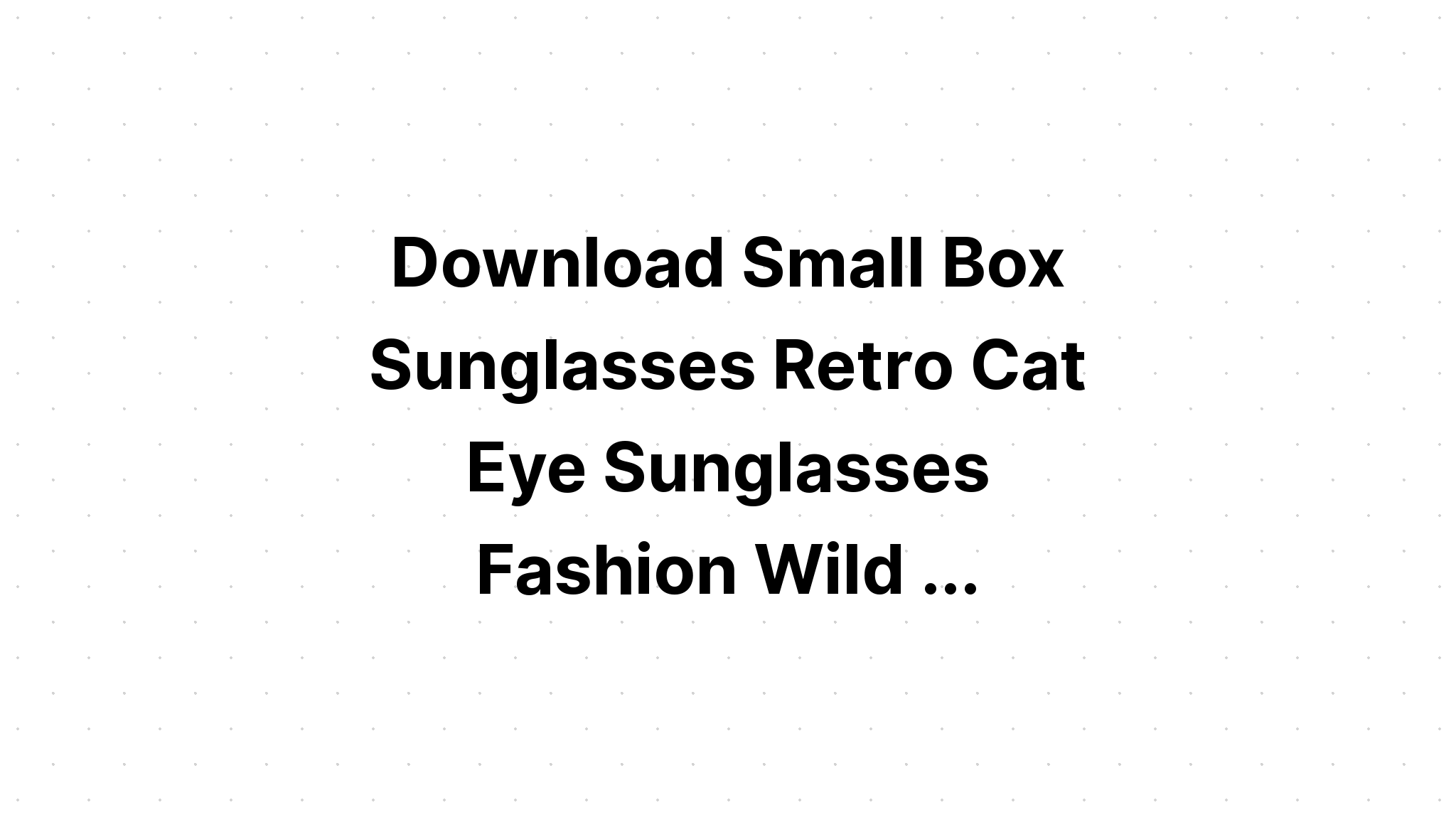 Download Sun Glasses Cat On Gift Box SVG File